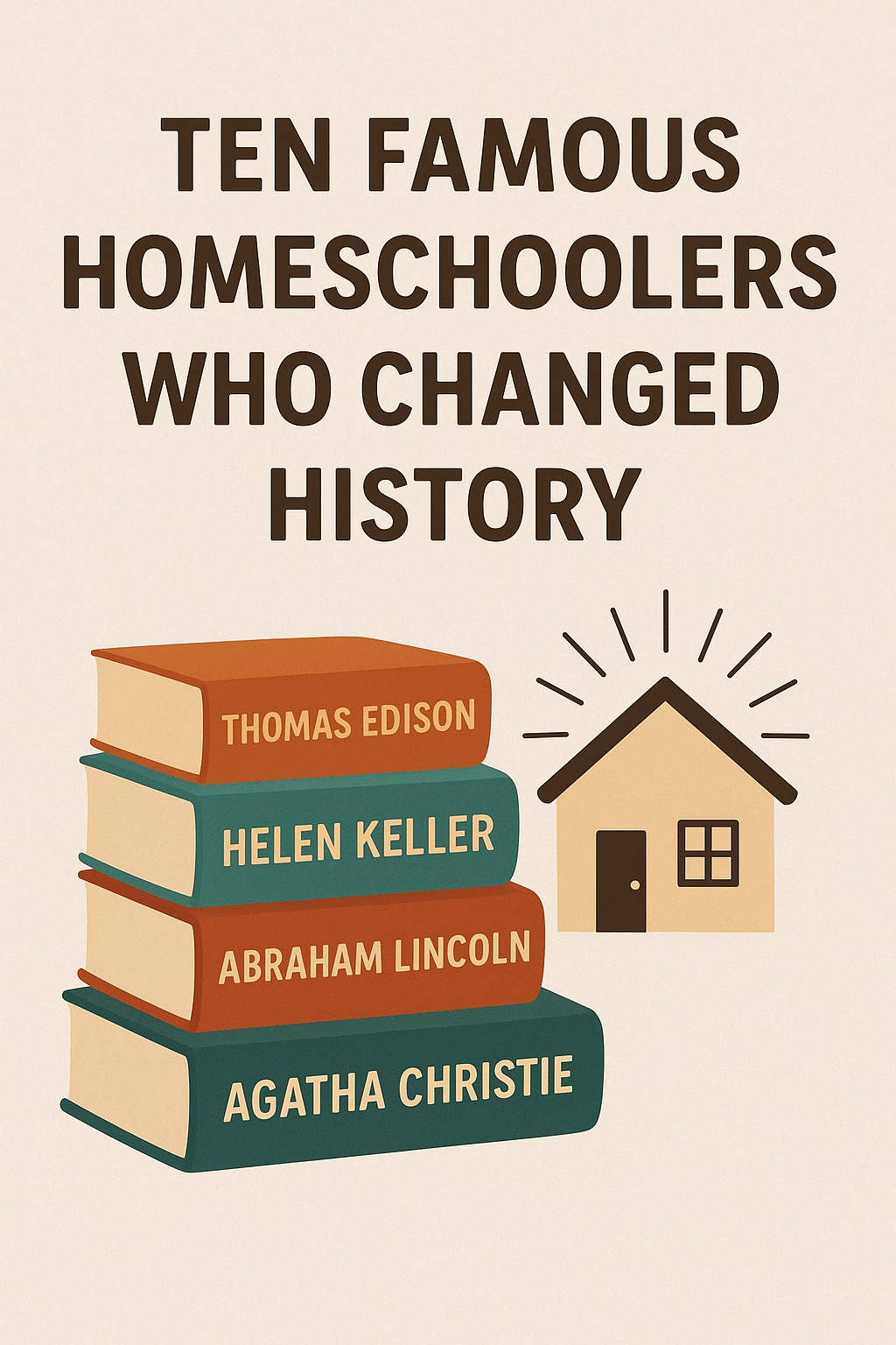 10 Famous Homeschoolers from History Who Changed the&nbsp;World