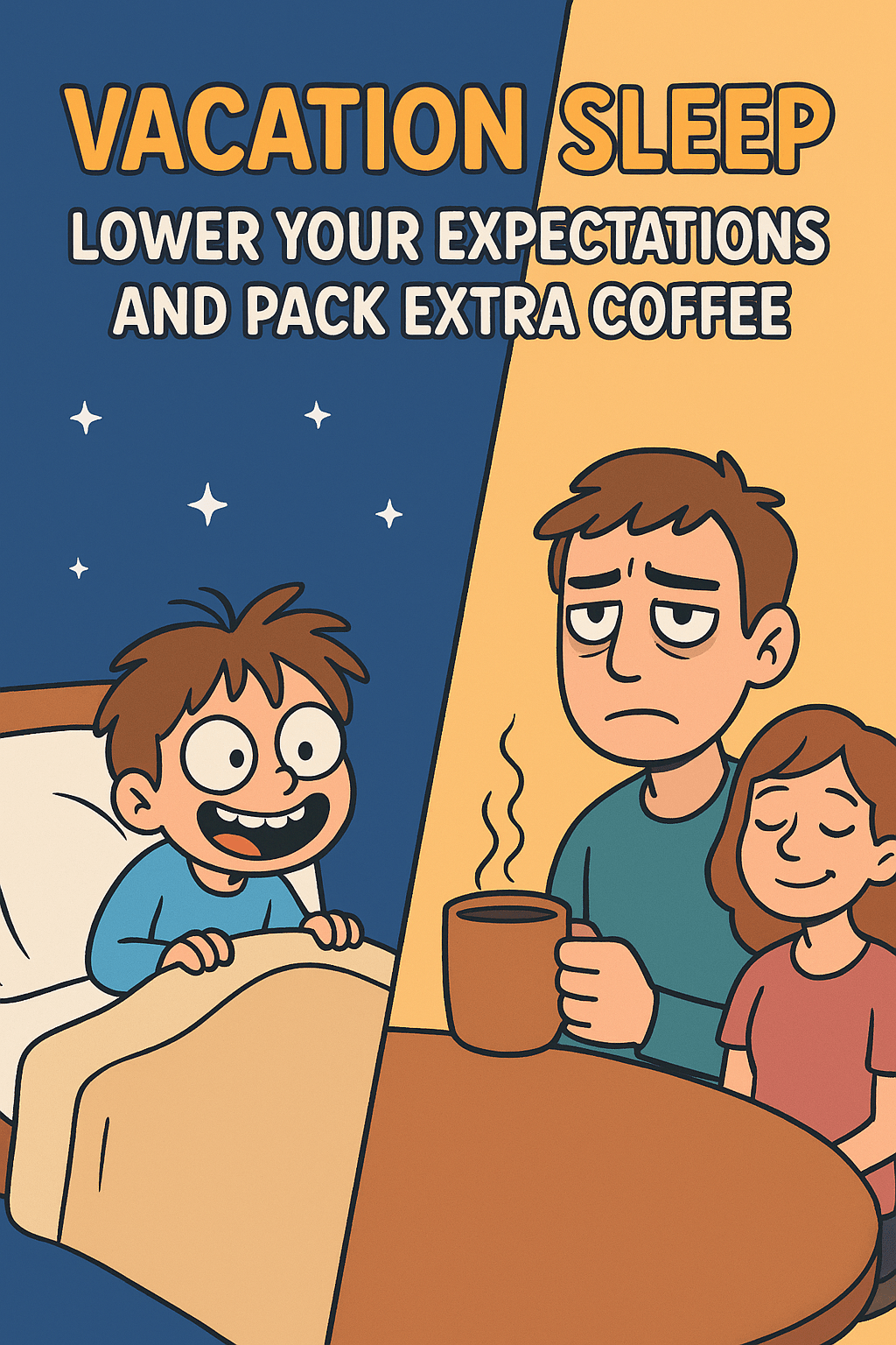 When Vacations Mean Terrible Sleep (and Somehow We Still Call It a&nbsp;Getaway)